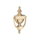 Victorian Door Knocker 150mm Satin Brass-Door Knockers-Yester Home