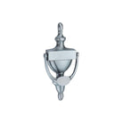 Victorian Door Knocker 150mm Satin Chrome-Door Knockers-Yester Home