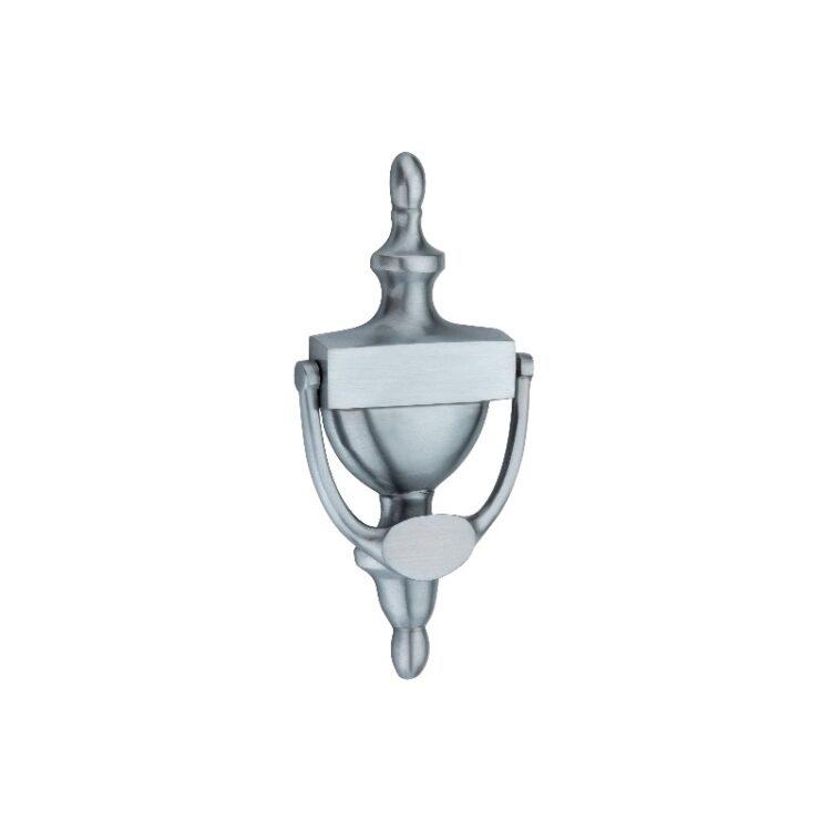 Victorian Door Knocker 150mm Satin Chrome-Door Knockers-Yester Home
