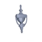 Victorian Door Knocker 200mm Satin Chrome-Door Knockers-Yester Home