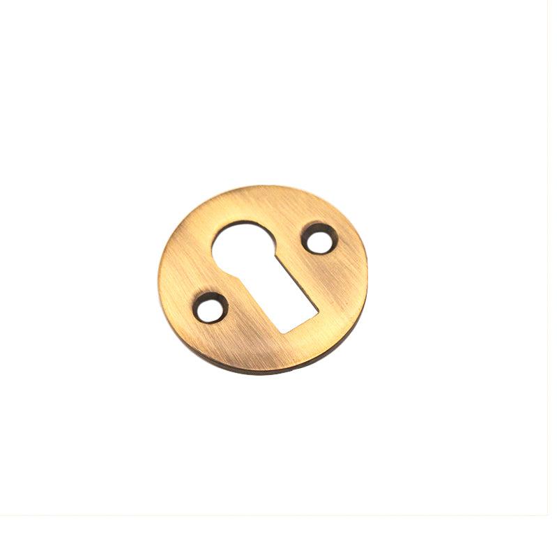 Victorian Escutcheon Antique Brass-Escutcheons-Yester Home