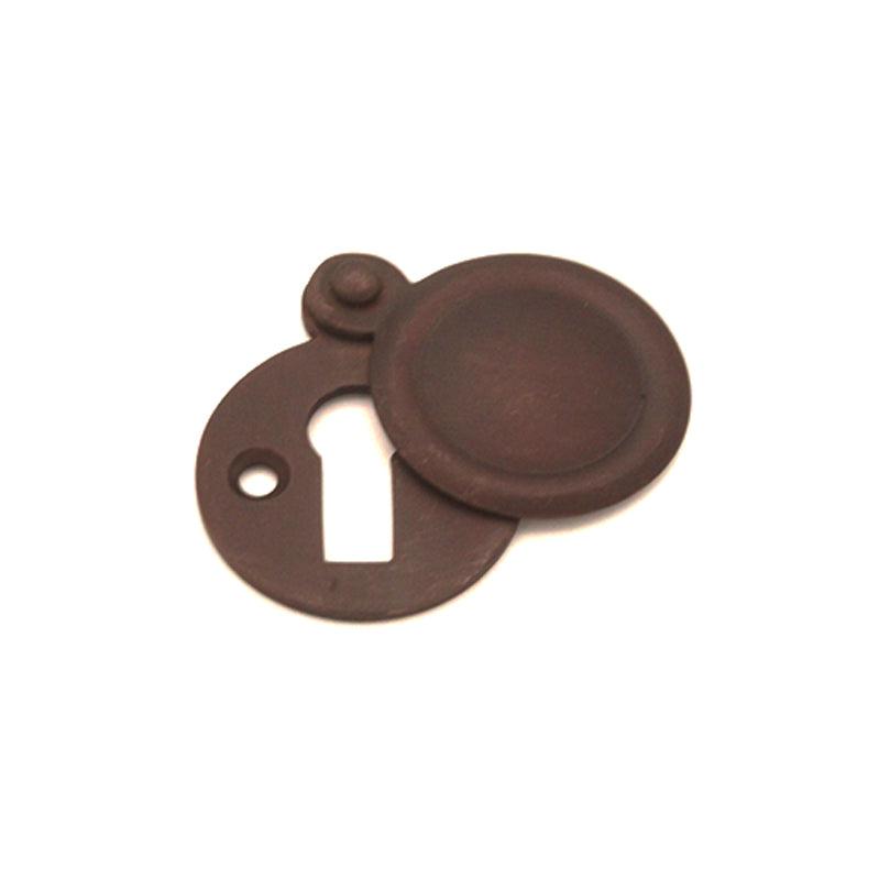 Victorian Escutcheon Covered Aged Bronze-Escutcheons-Yester Home