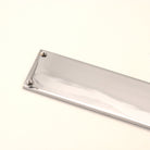 Victorian Finger Plate 275mm Polished Chrome-Finger Plates & Letter Plates-Yester Home