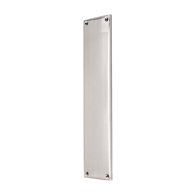 Victorian Finger Plate 275mm Polished Chrome-Finger Plates & Letter Plates-Yester Home
