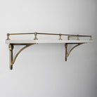 Victorian Gallery Shelf Rail | Aged Brushed Brass - Gallery Rails - Yester Home - Yester Home