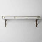Victorian Gallery Shelf Rail | Aged Brushed Brass - Gallery Rails - Yester Home - Yester Home
