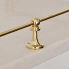 Victorian Polished Brass Gallery Shelf Rail-Gallery Rails-Yester Home