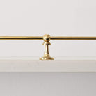 Victorian Polished Brass Gallery Shelf Rail-Gallery Rails-Yester Home