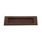Victorian Letter Plate 250mm Aged Bronze-Finger Plates & Letter Plates-Yester Home