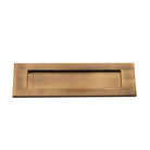 Victorian Letter Plate 250mm Antique Brass-Finger Plates & Letter Plates-Yester Home