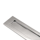 Victorian Letter Plate 300mm Polished Chrome-Finger Plates & Letter Plates-Yester Home