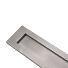 Victorian Letter Plate 300mm Satin Chrome-Finger Plates & Letter Plates-Yester Home