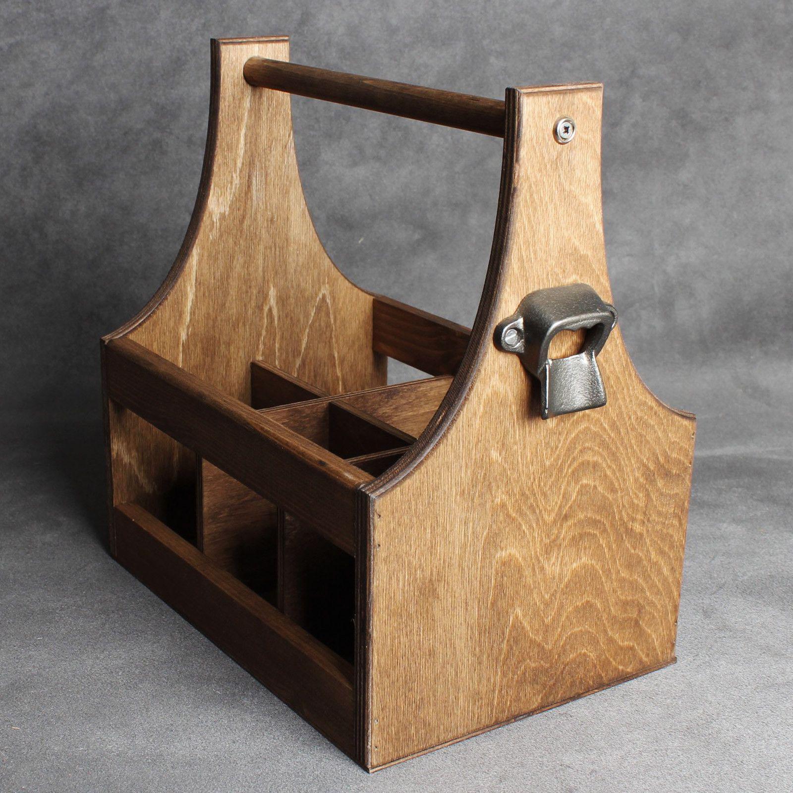 Vintage Beer Carrier · 6 Bottle ·-Beer Carriers-Yester Home