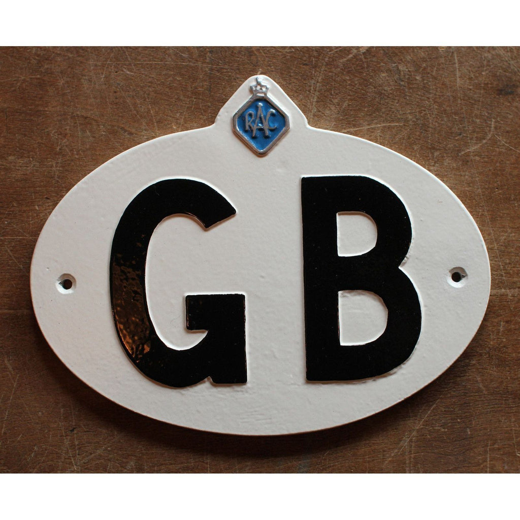 Vintage GB RAC Touring Badge