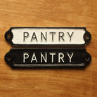 Vintage Style Pantry Sign-Room Signs-Yester Home
