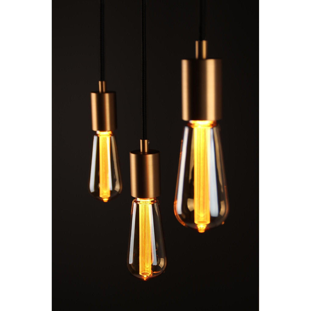 Vintlux E27 Dimmable LED Filament Lamp 2.3W ST60 120lm 2200K Rainn Edison Gold-LED Filament Bulbs-Yester Home