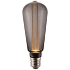 Vintlux E27 Dimmable LED Filament Lamp 2.3W ST60 50lm 1800K Rainn Edison Smoke-LED Filament Bulbs-Yester Home