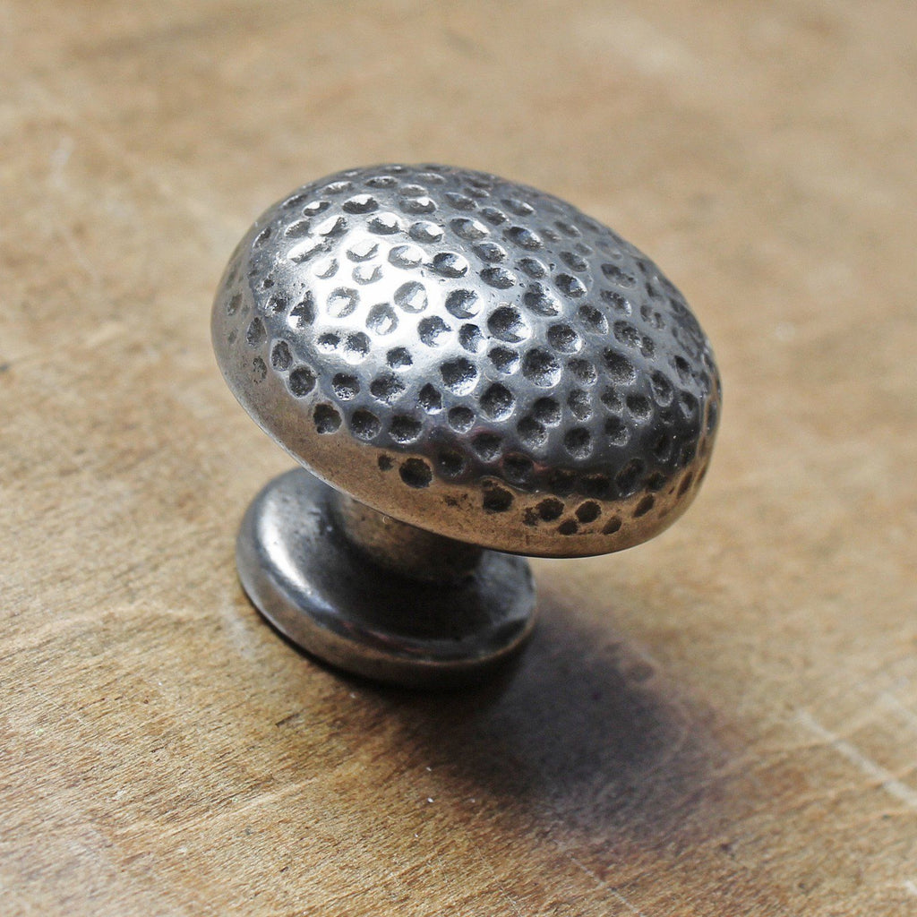 Warwick Mottled Cast Iron Cupboard Knob-Cabinet Knobs-Yester Home