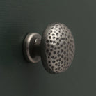 Warwick Mottled Cast Iron Cupboard Knob-Cabinet Knobs-Yester Home