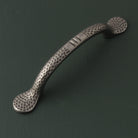 Warwick Mottled Cast Iron Pull Handle-Cabinet Handles-Yester Home