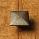 Warwick Square Cast Iron Cupboard Knob-Cabinet Knobs-Yester Home