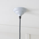 White Gloss Brindley Pendant in Birch | From The Anvil - Brindley - From The Anvil - Yester Home