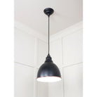 White Gloss Brindley Pendant in Elan Black | From The Anvil - Brindley - From The Anvil - Yester Home