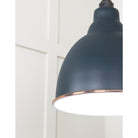 White Gloss Brindley Pendant in Soot | From The Anvil-Brindley-Yester Home