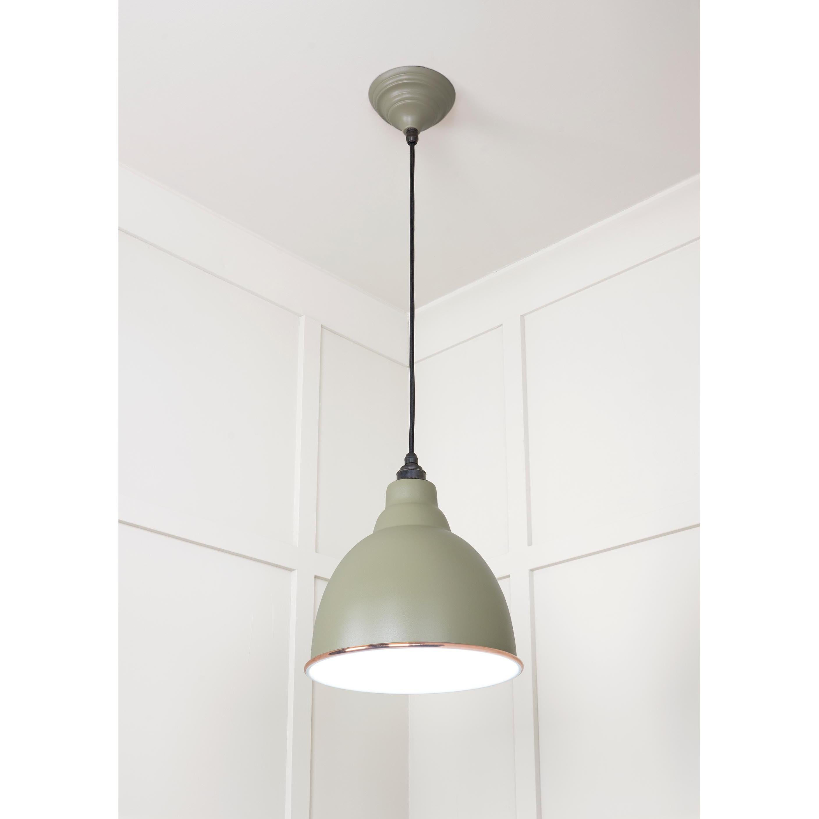 White Gloss Brindley Pendant in Tump | From The Anvil - Brindley - From The Anvil - Yester Home