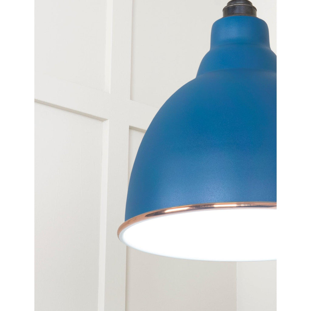 White Gloss Brindley Pendant in Upstream | From The Anvil-Brindley-Yester Home