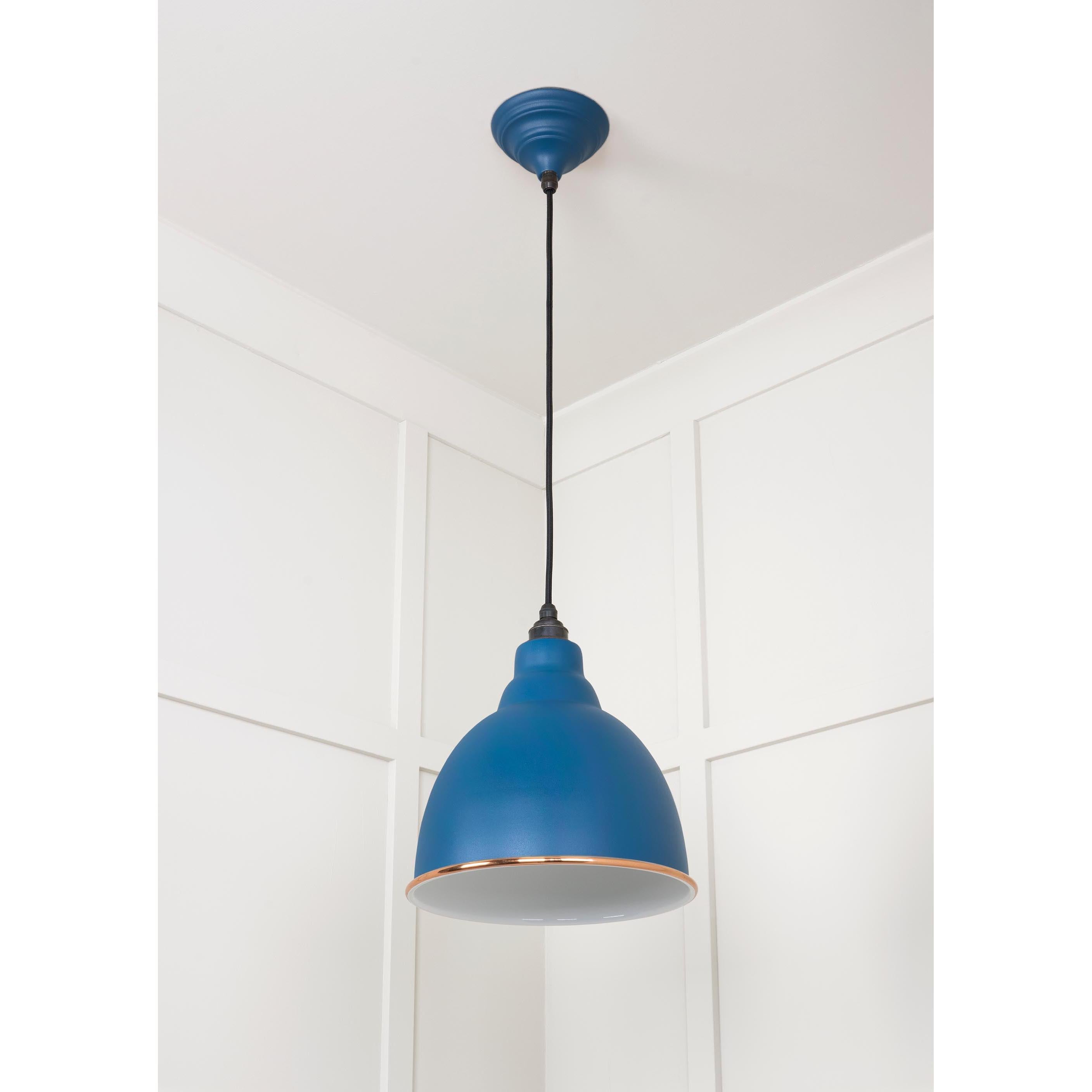 White Gloss Brindley Pendant in Upstream | From The Anvil - Brindley - From The Anvil - Yester Home