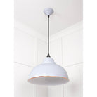 White Gloss Harborne Pendant in Birch | From The Anvil - Harborne - From The Anvil - Yester Home