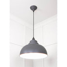 White Gloss Harborne Pendant in Bluff | From The Anvil - Harborne - From The Anvil - Yester Home