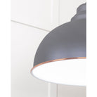 White Gloss Harborne Pendant in Bluff | From The Anvil-Harborne-Yester Home