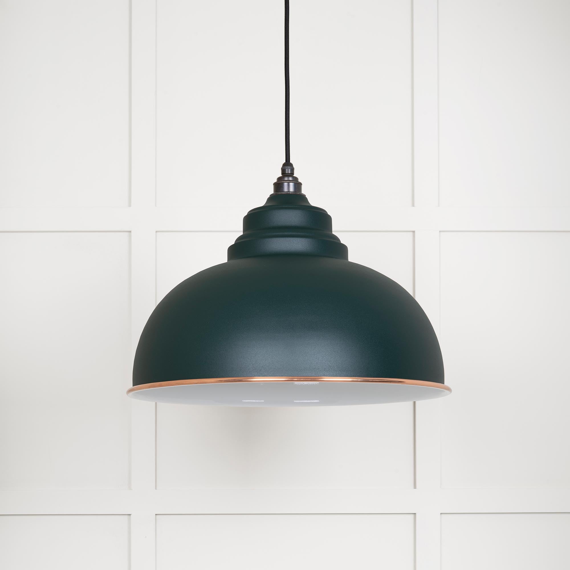 White Gloss Harborne Pendant in Dingle | From The Anvil - Harborne - From The Anvil - Yester Home
