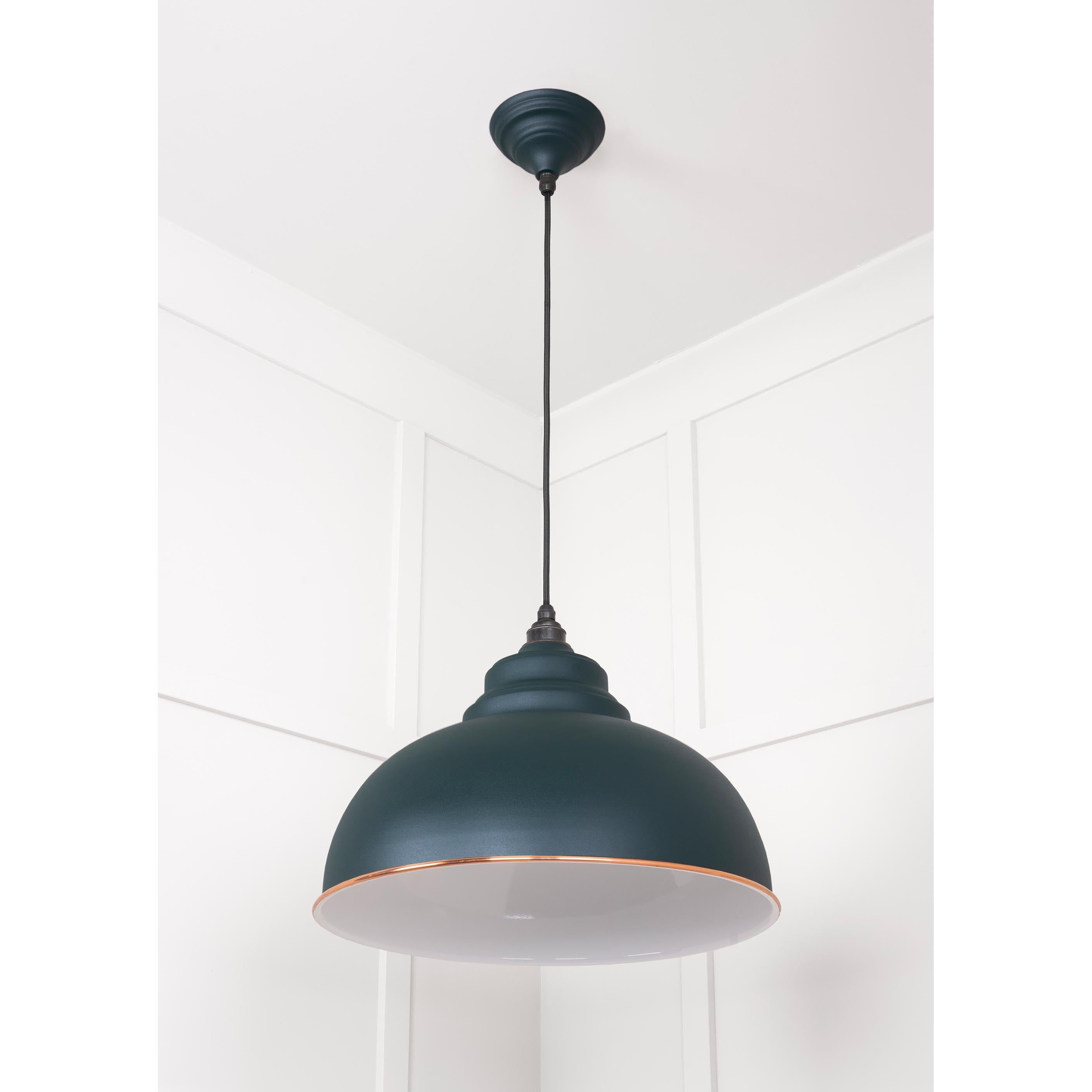White Gloss Harborne Pendant in Dingle | From The Anvil - Harborne - From The Anvil - Yester Home