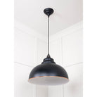White Gloss Harborne Pendant in Elan Black | From The Anvil-Harborne-Yester Home