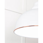 White Gloss Harborne Pendant in Flock | From The Anvil - Harborne - From The Anvil - Yester Home