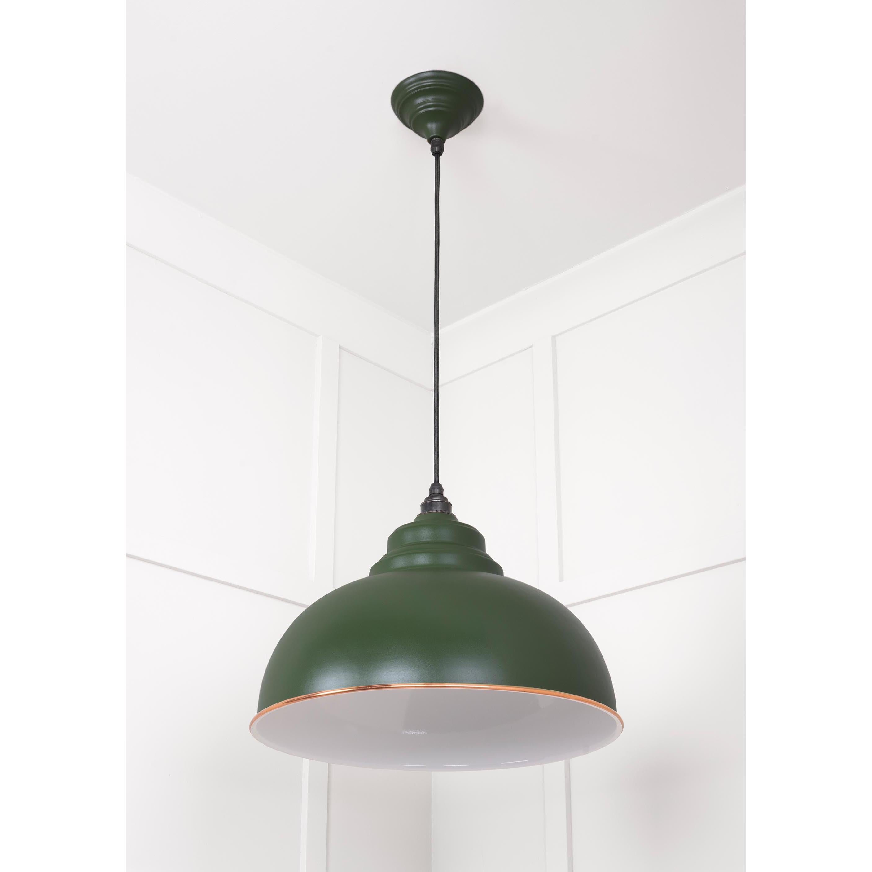 White Gloss Harborne Pendant in Heath | From The Anvil - Harborne - From The Anvil - Yester Home