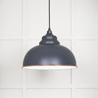 White Gloss Harborne Pendant in Slate | From The Anvil - Harborne - From The Anvil - Yester Home