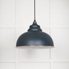 White Gloss Harborne Pendant in Soot | From The Anvil - Harborne - From The Anvil - Yester Home