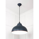 White Gloss Harborne Pendant in Soot | From The Anvil - Harborne - From The Anvil - Yester Home