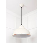 White Gloss Harborne Pendant in Teasel | From The Anvil-Harborne-Yester Home