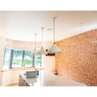 White Gloss Harborne Pendant in Teasel | From The Anvil-Harborne-Yester Home