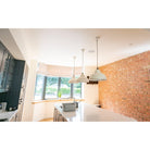 White Gloss Harborne Pendant in Teasel | From The Anvil-Harborne-Yester Home