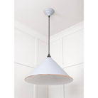 White Gloss Hockley Pendant in Birch | From The Anvil-Hockley-Yester Home