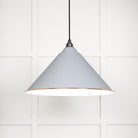 White Gloss Hockley Pendant in Birch | From The Anvil - Hockley - From The Anvil - Yester Home