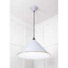 White Gloss Hockley Pendant in Birch | From The Anvil - Hockley - From The Anvil - Yester Home