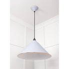 White Gloss Hockley Pendant in Birch | From The Anvil - Hockley - From The Anvil - Yester Home