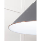 White Gloss Hockley Pendant in Bluff | From The Anvil - Hockley - From The Anvil - Yester Home